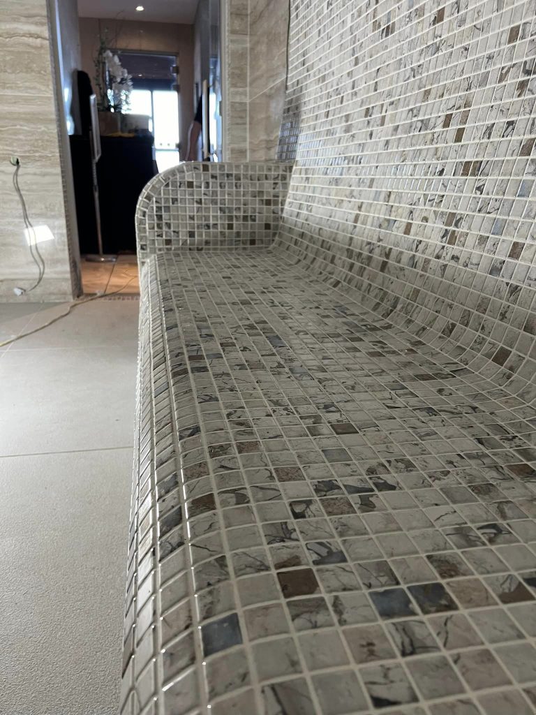 Slieve Donard Hotel steam room seating