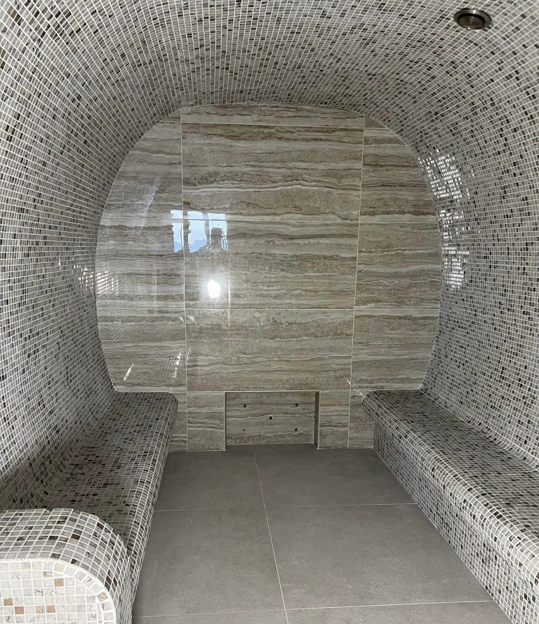 Slieve Donard Hotel Steam Room Tiling