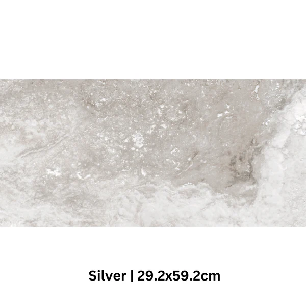 ESL Caracalla 29.5 x 59 tile NI - Silver